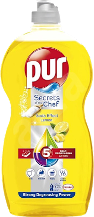 Sredstvo za ručno pranje posuđa Secrets of the Chef – limun pur