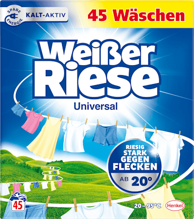 Universal Waschpulver Weißer Riese