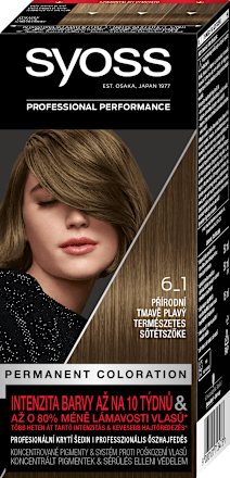 Дълготрайна боя за коса Nr. 6–1 Естествено тъмно рус syoss