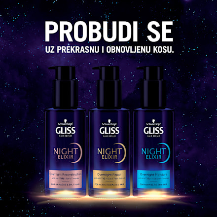 Serum za kosu Night Elixir – Overnight Repair Schwarzkopf GLISS