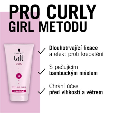 stylingový balzám na vlasy Curl Schwarzkopf taft