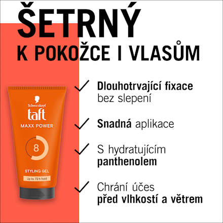 stylingový gel na vlasy Maxx Power Schwarzkopf taft