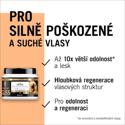 maska na vlasy 4 v 1 Repair Schwarzkopf GLISS
