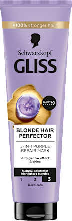 Blonde Hair Perfector maska za kosu 2u1 Schwarzkopf GLISS
