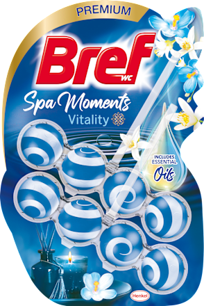Tuhý WC blok Spa Moments Vitality Bref