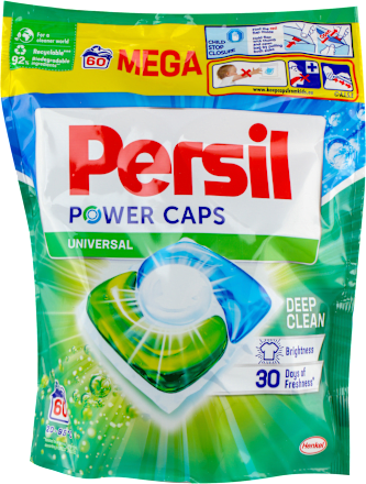 POWER CAPS UNIVERSAL DEEP CLEAN - kapsule za veš Persil