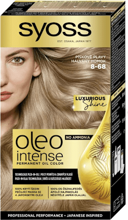 Boja za kosu,  8-68- peščano plava syoss Oleo Intense