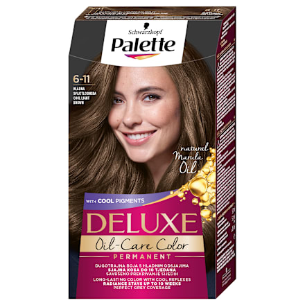 Boja za kosu- 6-11 hladno svetlosmeđa Palette DELUXE