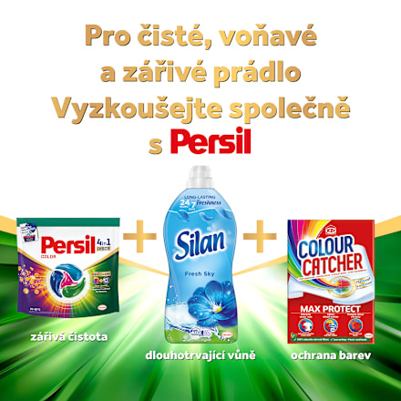 Pracie kapsuly Discs 4v1 Deep Clean Color Persil