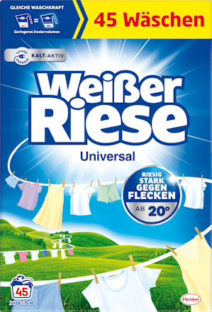 Universalwaschmittel Pulver Weißer Riese