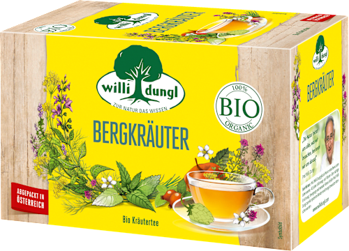 Kräutertee Bio Bergkräuter willi dungl