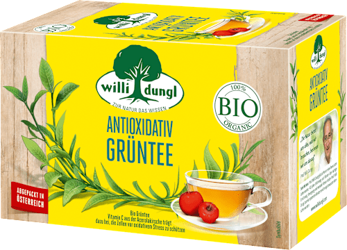 Grüner Tee Bio Antioxidativ willi dungl
