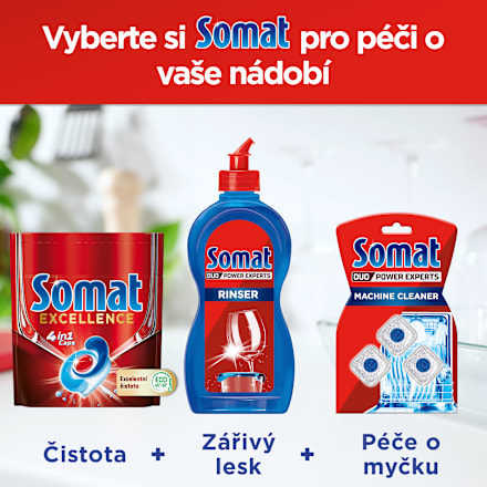 Excellence kapsle do myčky Somat