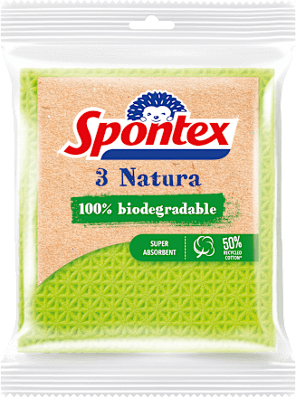 houbové utěrky Natura Spontex