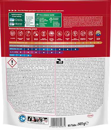 Geschirrspül-Tabs All in 1 Extra Zitrone & Limette Giga Somat