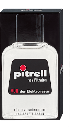 Vor der Elektrorasur Rasurvorbereitung Pitralon