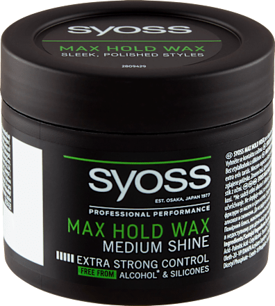 Max Hold vosak za kosu syoss