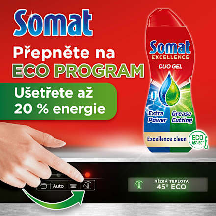 Excellence Duo gel do myčky Somat