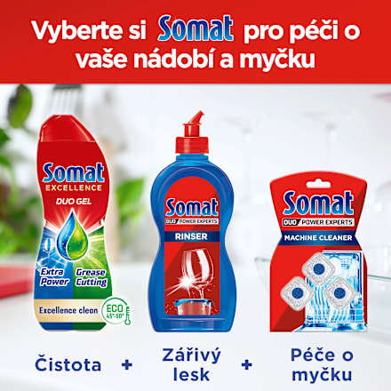 Excellence Duo gel do myčky Somat