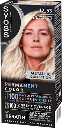 Luminous Metallic boja za kosu – 12_53 Platinum Pearl syoss