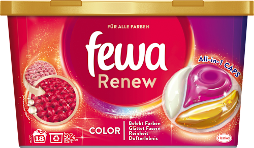 Colorwaschmittel Caps All in 1 Renew Fewa