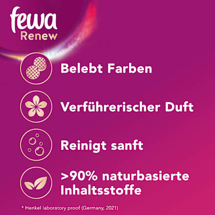 Renew & Blütenrausch Waschmittel Fewa