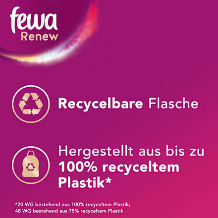 Renew & Blütenrausch Waschmittel Fewa