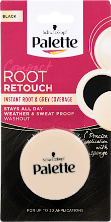 Puder za prekrivanje narastka Root Retouch, črn Palette