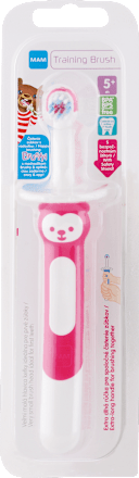 Detská zubná kefka s dlhou rúčkou Training Brush - od 5. mesiaca mam
