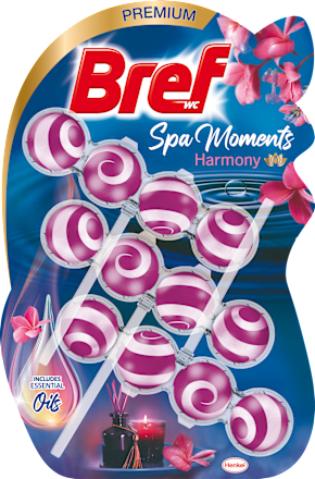 Spa Moments Harmony osvježivač za WC školjku, 3 x 50 g Bref