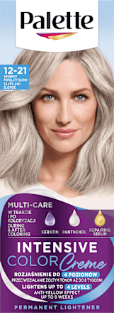 Farba do włosów 12-21 Srebrny Popielaty Blond Palette INTENSIVE COLOR CREME