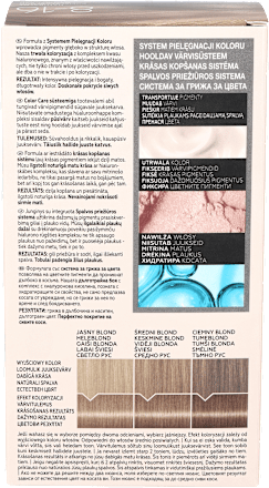 Krem koloryzujący 8-16 NATURALNY POPIELATY BLOND Schwarzkopf Gliss Color