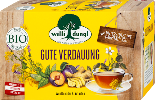 Kräutertee Bio Gute Verdauung willi dungl