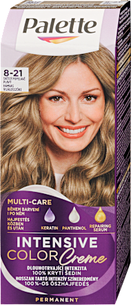 Tartós hajfesték, hamvas világosszőke 8-21 Palette INTENSIVE COLOR CREME