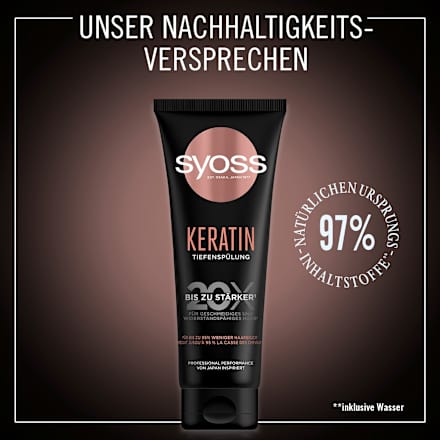 Conditioner, Tiefenspülung Keratin syoss