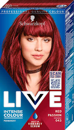 Intense Colour – 043 Red Passion, trajna boja za kosu Schwarzkopf LIVE