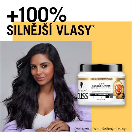maska na vlasy 4 v 1 Regeneration Schwarzkopf GLISS