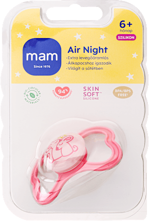 Air Night éjszakai cumi, 6 hónapos kortól, többféle mam