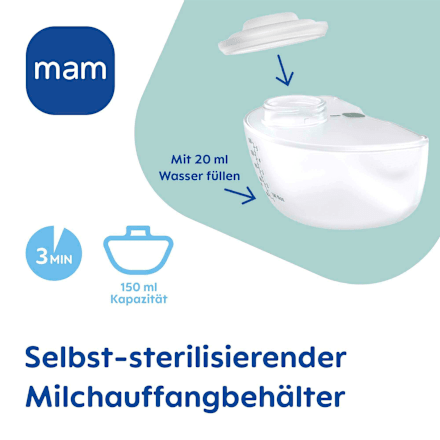 Milchpumpe Move Hands-free  mam