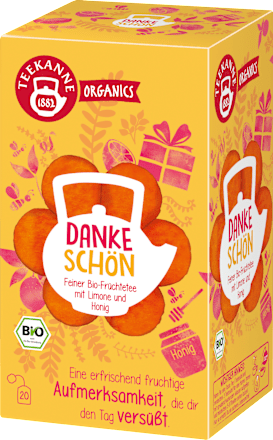 Früchtetee Organics Dankeschön Teekanne