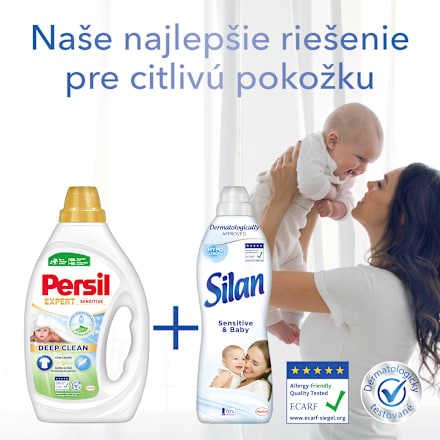 Prací gél Deep Clean Expert Sensitive MEGA Persil