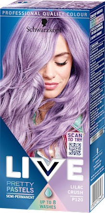 Live Pretty Pastels Semi-permanente Tönung - Nr. P120 Lilac Crush Schwarzkopf