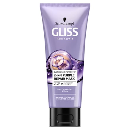 2u1 Purple Repair - maska za kosu Schwarzkopf GLISS