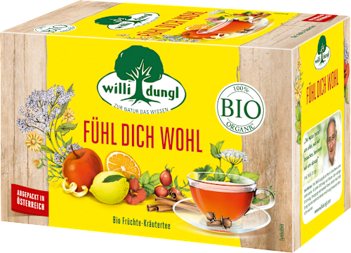Früchte- & Kräutertee Bio Fühl dich wohl willi dungl