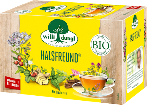 Kräutertee Bio Halsfreund willi dungl