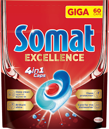 Капсули за съдомиялна машина 4в1 Somat