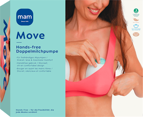 Doppelmilchpumpe Move Hands-free  mam