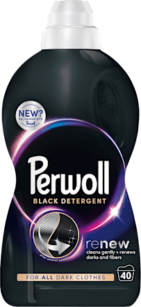 renew Black tekući deterdžent za tamno rublje, 40 pranja Perwoll