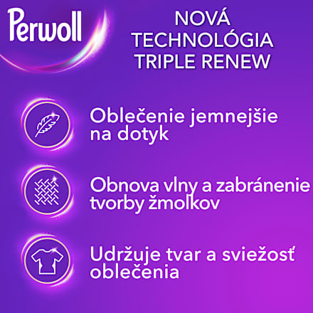 Prací gél Renew Wool, Silk & Delicates Perwoll