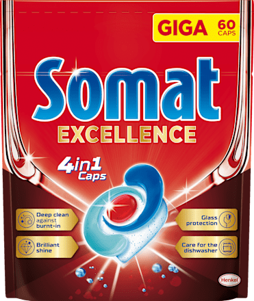 Капсули за съдомиялна машина 4в1 Somat
